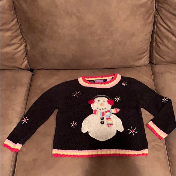 Seasonal Christmas Snowman Sweater - Picture 1 of 3